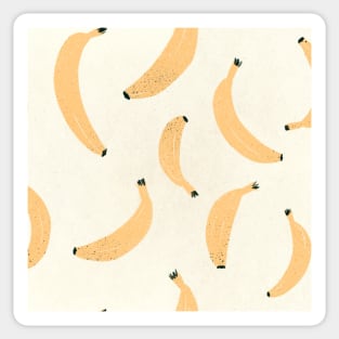 Summer Bananas Fruit yellow pastel simple fruit banana Sticker